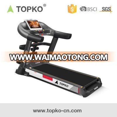 TOPKO home electric treadmill multifunctional speed fit home foldable treadmill