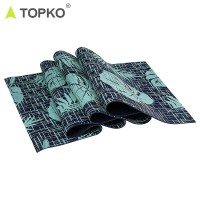 TOPKO Custom pattern yoga mat PVC Yoga Mat