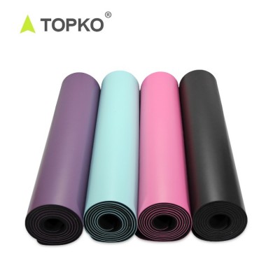 TOPKO NEW design thick mat high quality PU rubber yoga mat